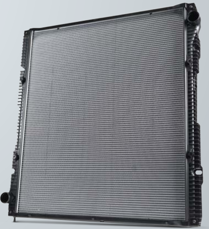Радиатор грузовой техники из раздела Scania Radiator. Артикул и применимость к конкретной машине не определяются по изображению.